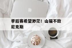 华体会app入口-季后赛希望渺茫！山猫不敌尼克斯