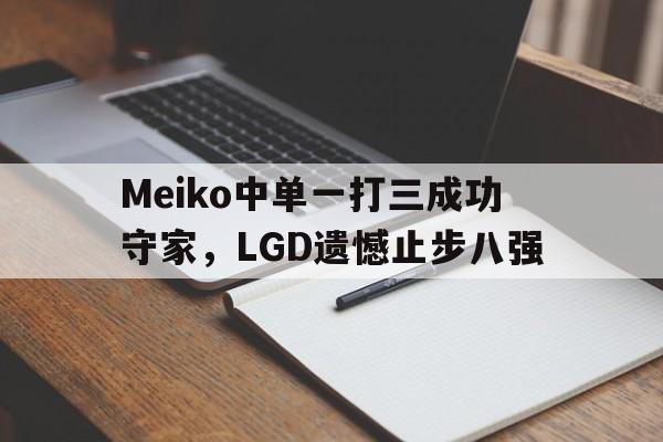 Meiko中单一打三成功守家，LGD遗憾止步八强